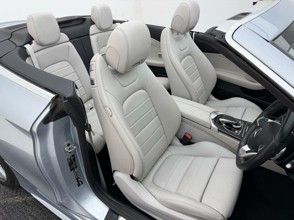 Mercedes-Benz C Class Amg Line Silver #2