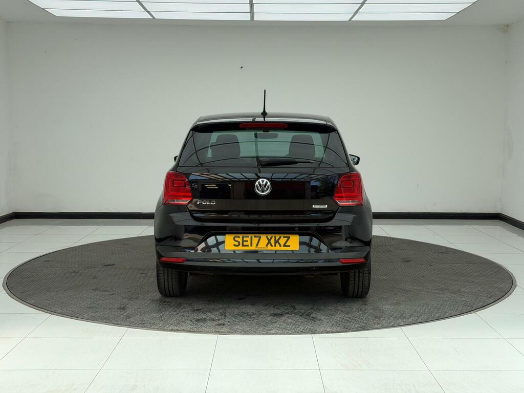 Volkswagen Polo 1.0 Bluemotion Tech Match Edition Hatchback Pe SE17XKZ Black #5