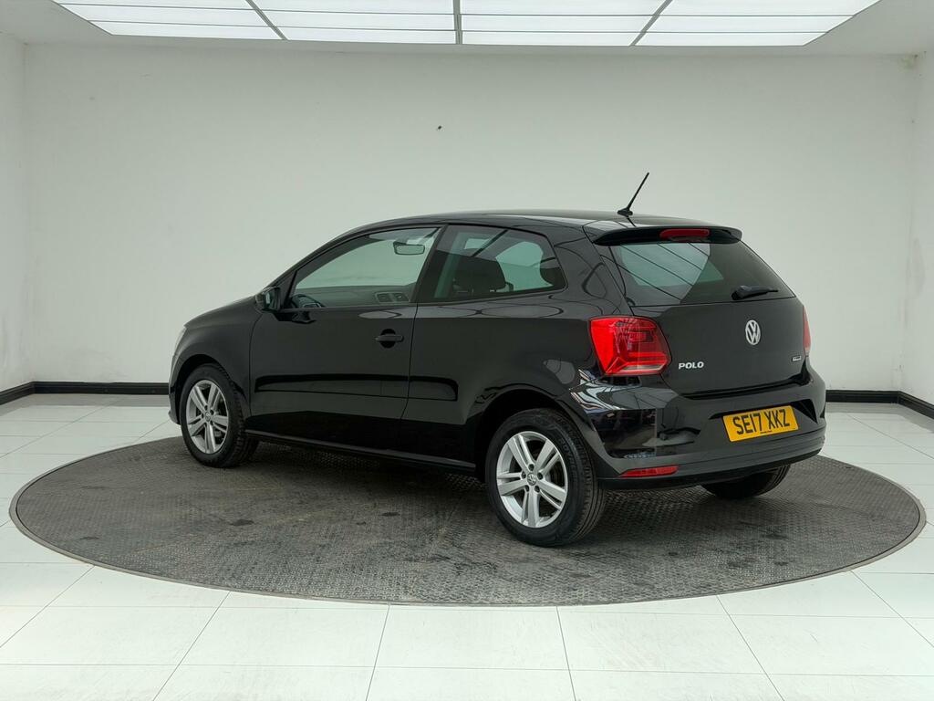 Volkswagen Polo 1.0 Bluemotion Tech Match Edition Hatchback Pe SE17XKZ Black #6