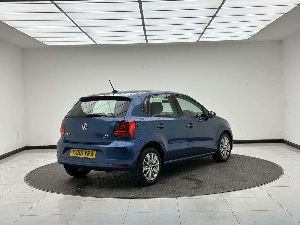 Volkswagen Polo Se Blue #4