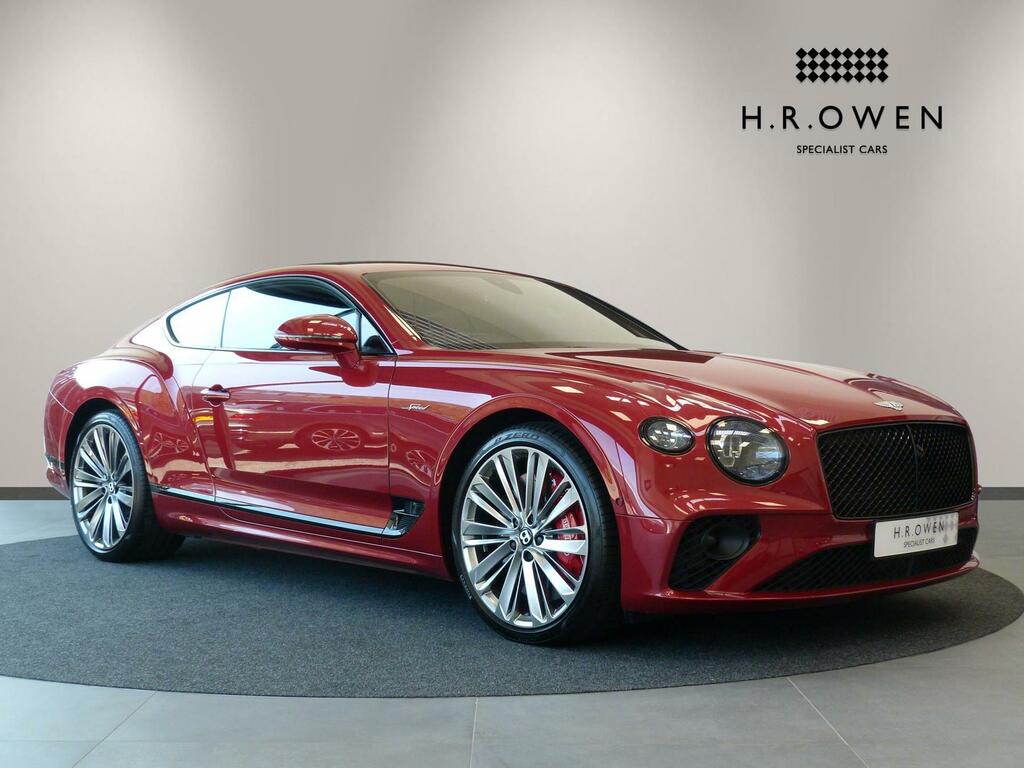 Bentley Continental Gt 6.0 W12 Gt Speed Coupe 4Wd Euro 6 Red