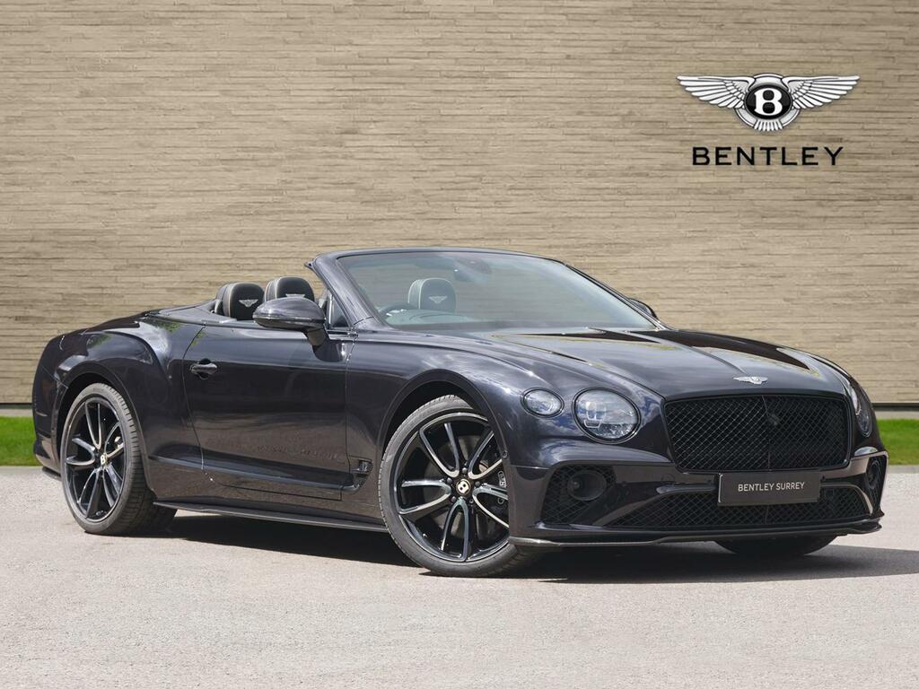 Bentley Continental Gt 6.0 W12 Gtc Convertible 4Wd Euro 6 Black