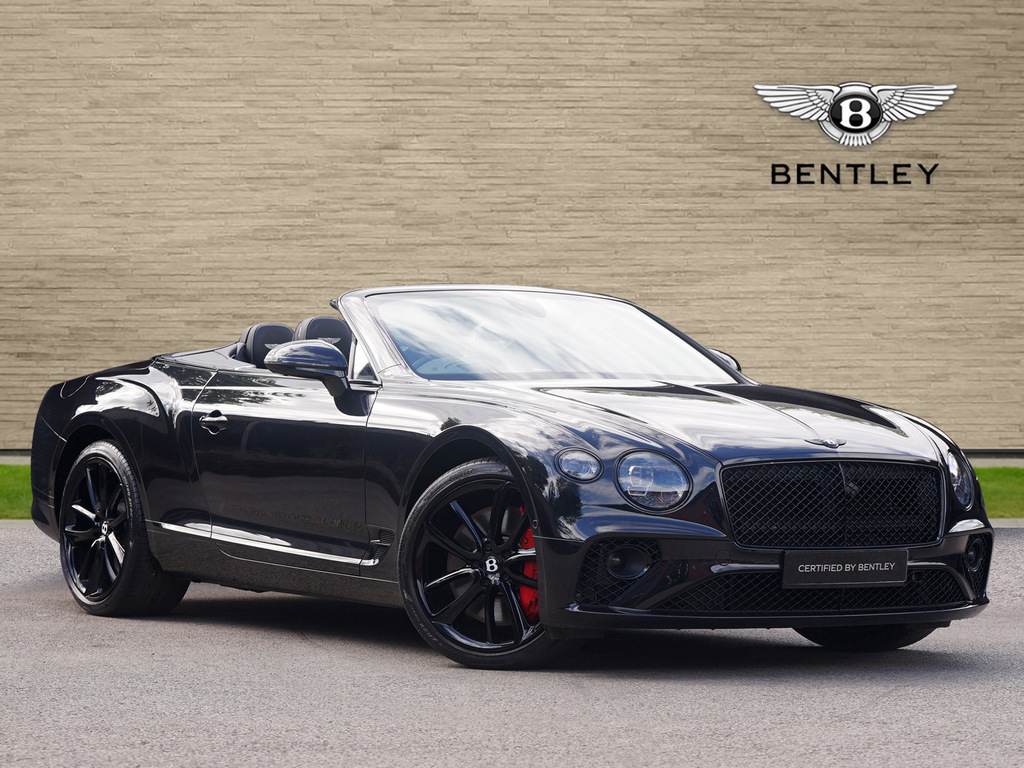Bentley Continental Gt 4.0 V8 Gtc Convertible 4Wd Euro 6 Black