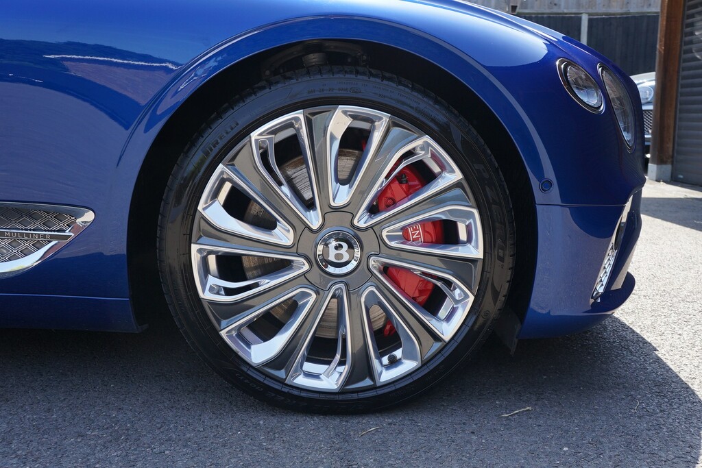Bentley Continental Gt 4.0 V8 Gtc Convertible 4Wd Euro 6 Blue #5