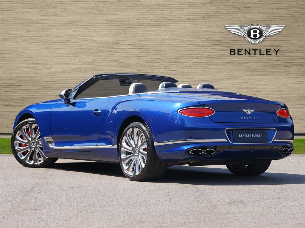 Bentley Continental Gt 4.0 V8 Gtc Convertible 4Wd Euro 6 Blue #3