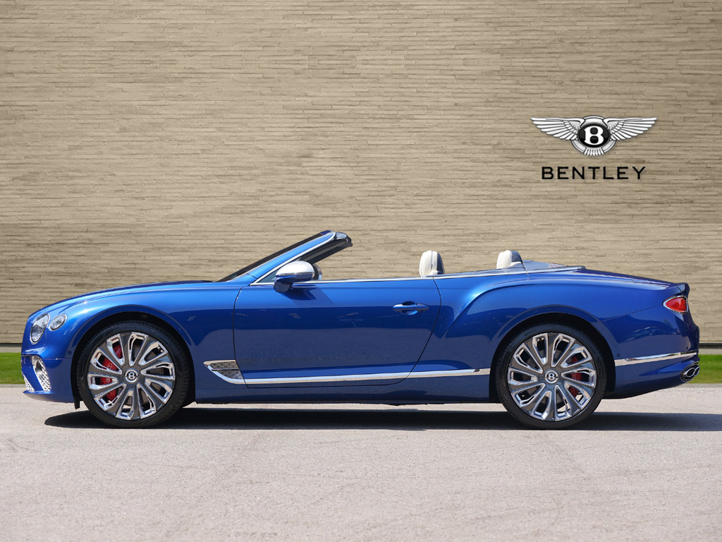 Bentley Continental Gt 4.0 V8 Gtc Convertible 4Wd Euro 6 Blue #4