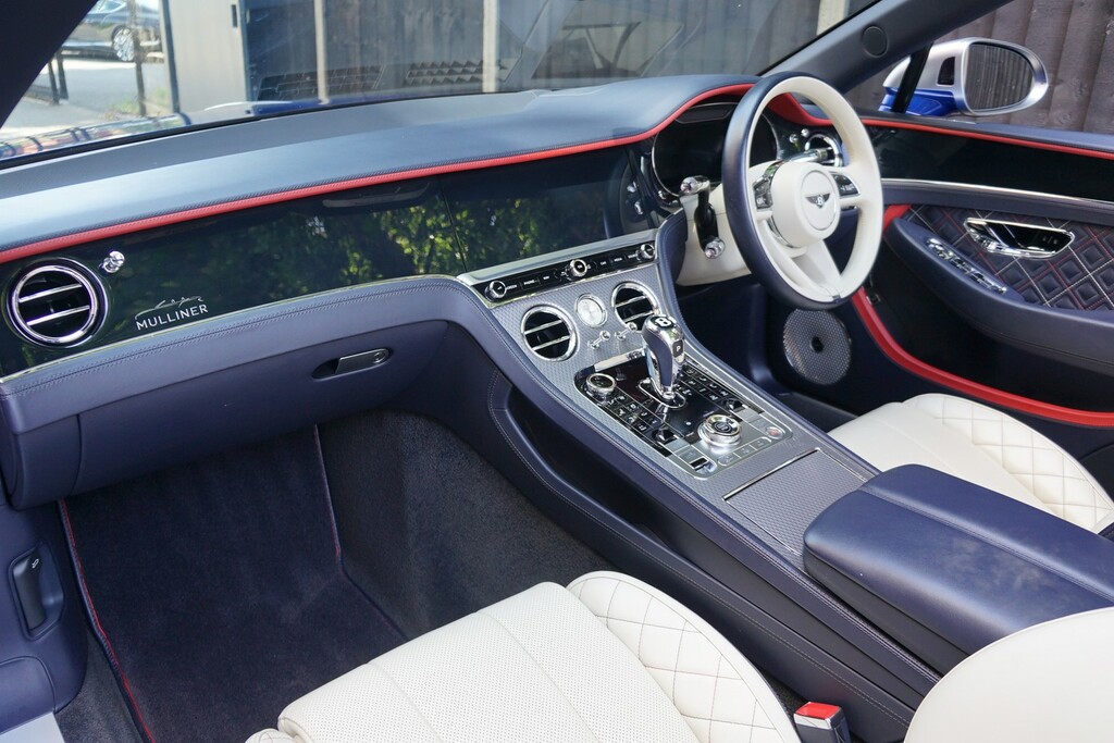 Bentley Continental Gt 4.0 V8 Gtc Convertible 4Wd Euro 6 Blue #2