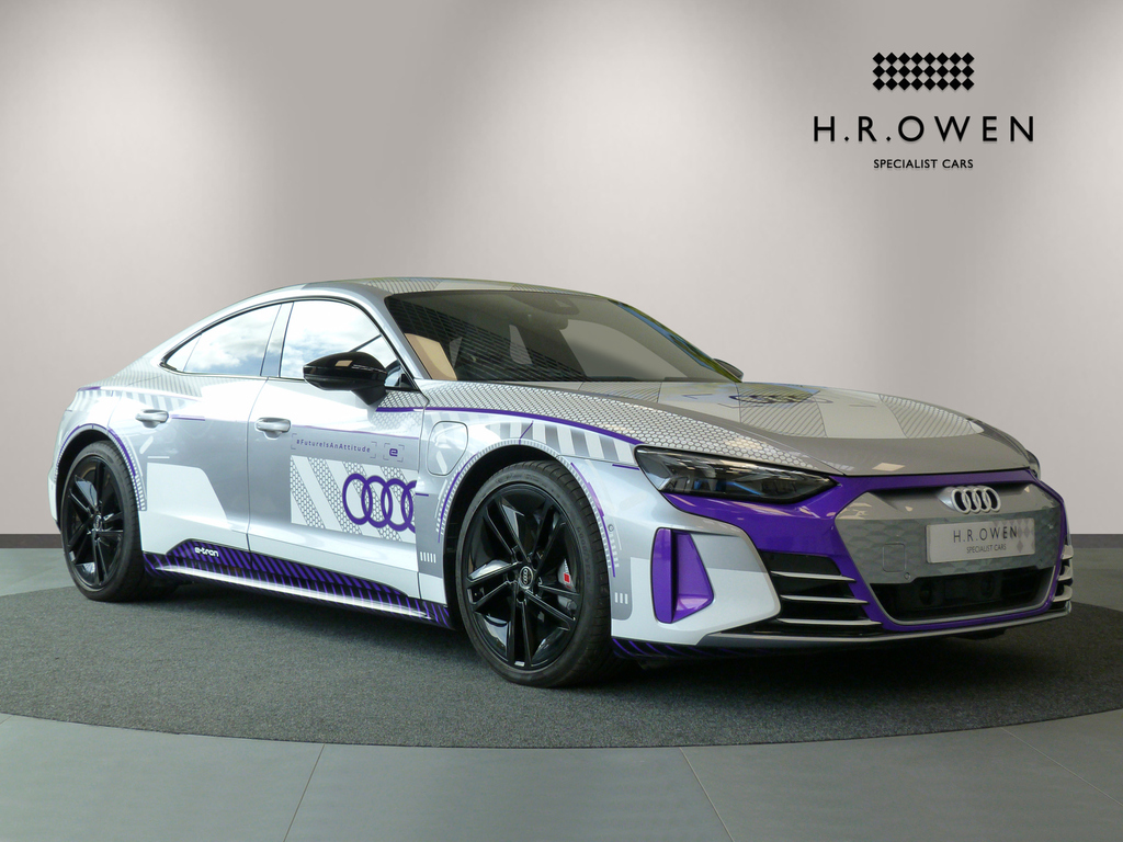 Audi Rs E-Tron Gt 93.4Kwh Ice Race Edition Saloon Silver