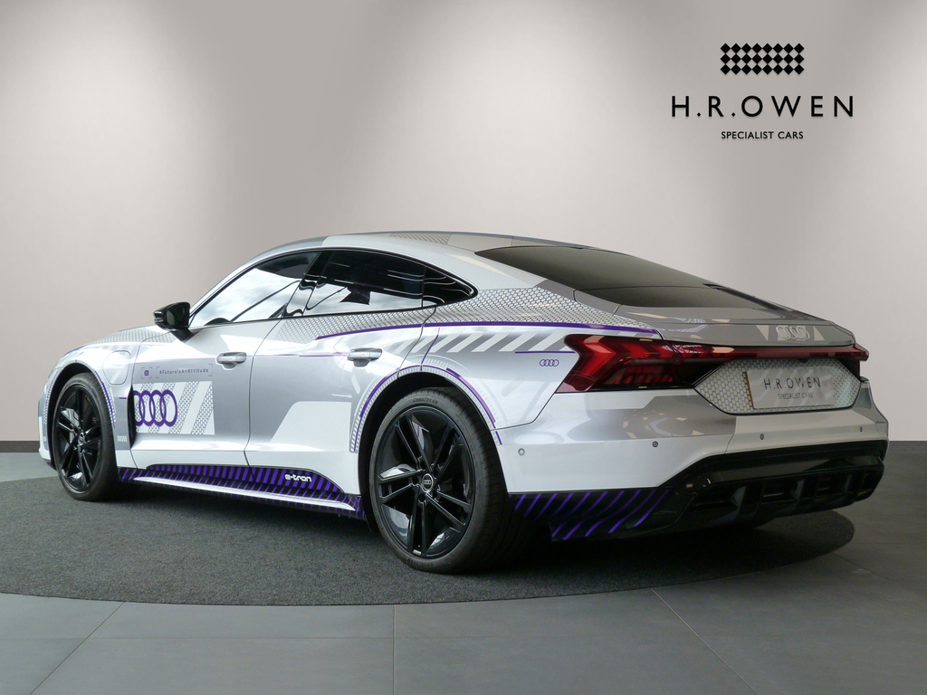 Audi Rs E-Tron Gt 93.4Kwh Ice Race Edition Saloon Silver #2