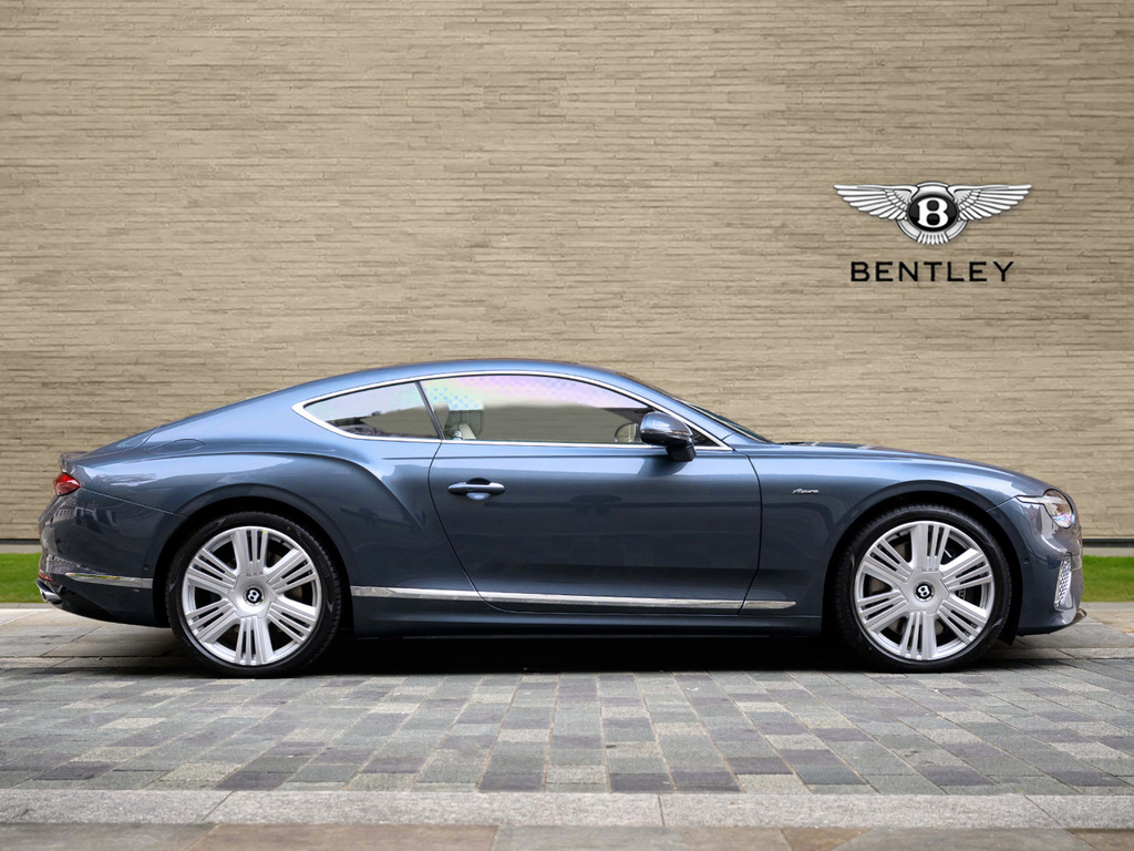 Bentley Continental Gt 4.0 V8 High-performance 25.9Kwh Gt Azure Coupe Grey #5
