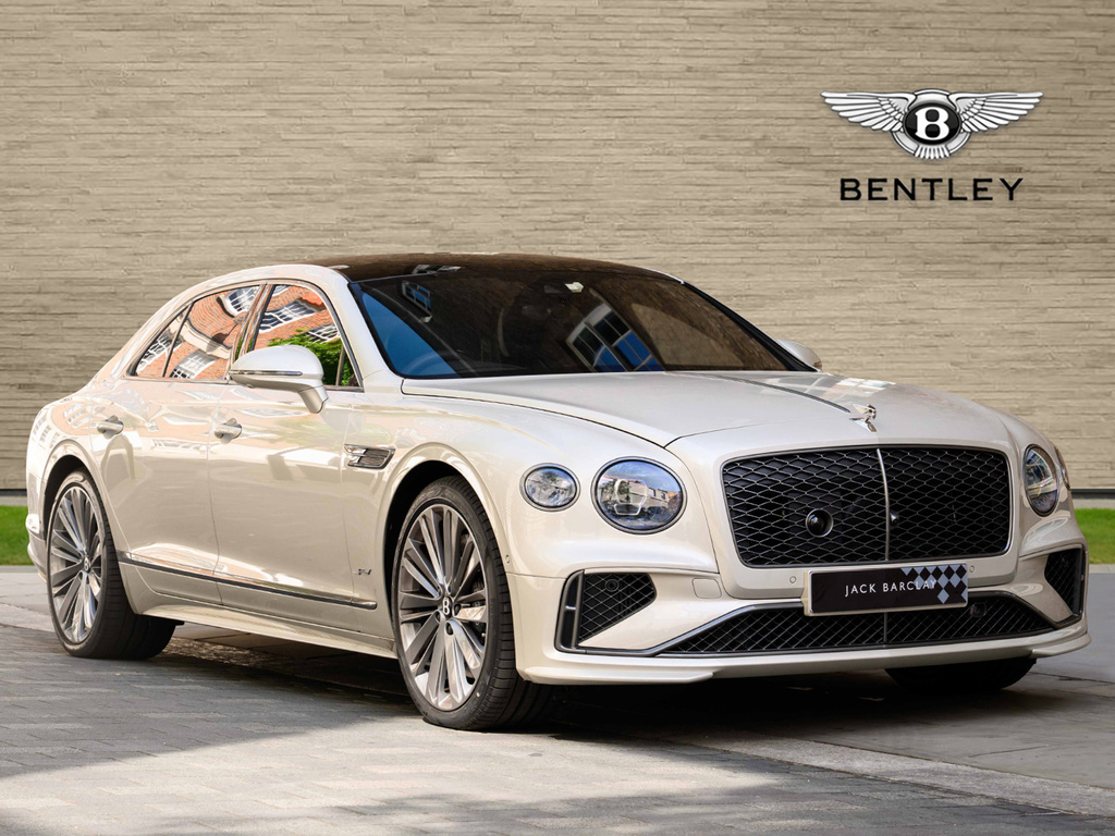 Bentley Flying Spur 4.0 V8 Ultra-performance 25.9Kwh Speed Saloon White