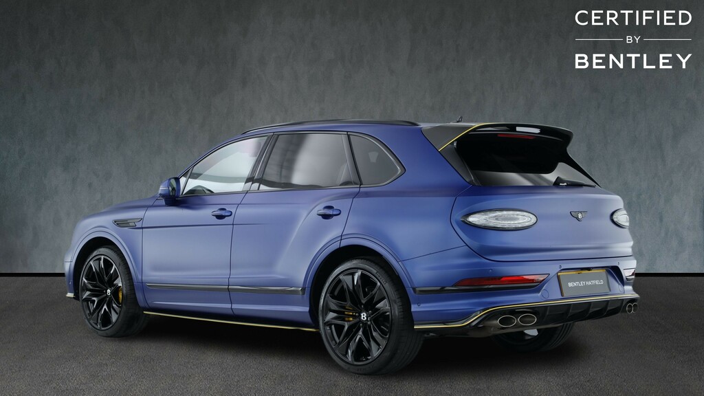 Bentley Bentayga 4.0 V8 Speed Suv 4Wd Euro 6 Ss Blue #2