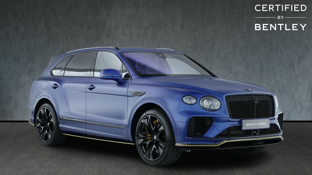 Bentley Bentayga 4.0 V8 Speed Suv 4Wd Euro 6 Ss Blue