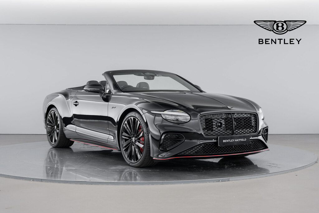 Bentley Continental Gt 4.0 V8 Ultra-performance 25.9Kwh Gtc Speed Convert Black