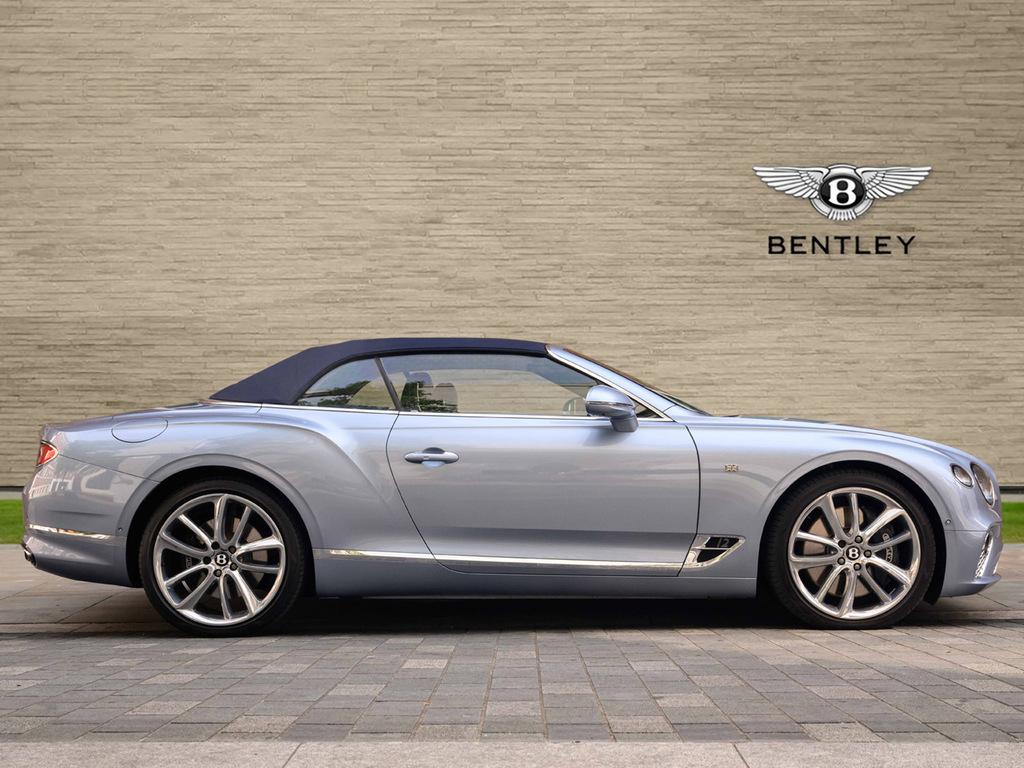 Bentley Continental Convertible Blue #3