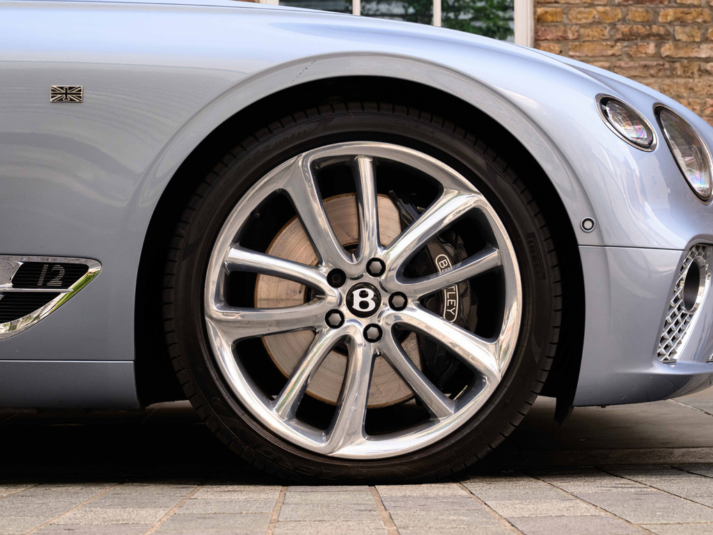 Bentley Continental Convertible Blue #2