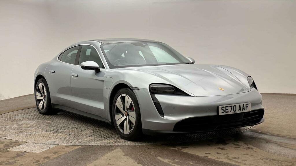 Porsche Taycan 4S Silver