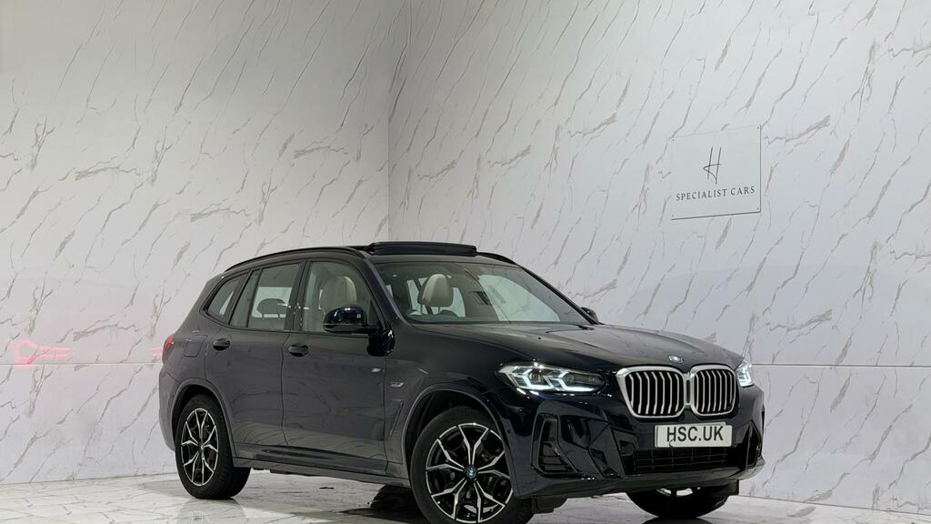 BMW X3 2.0 30E 12Kwh M Sport Suv Plug-in Hybri Black