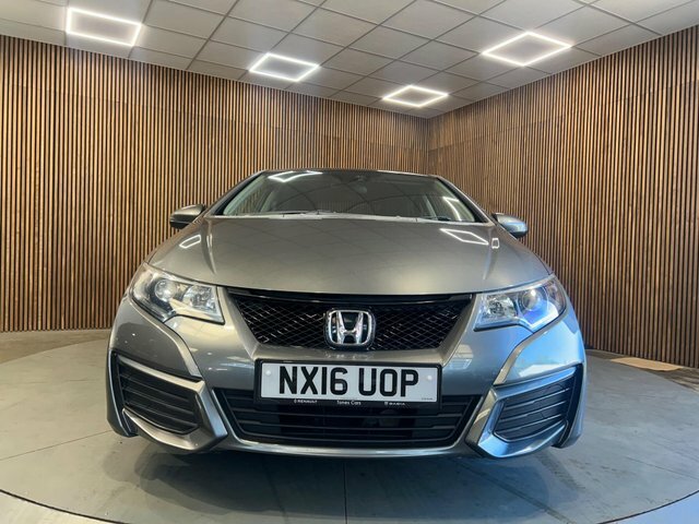 Honda Civic 1.4 I-vtec S Euro 6 Ss Grey #2