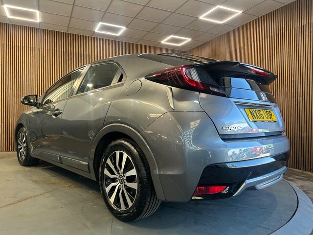 Honda Civic 1.4 I-vtec S Euro 6 Ss Grey #4