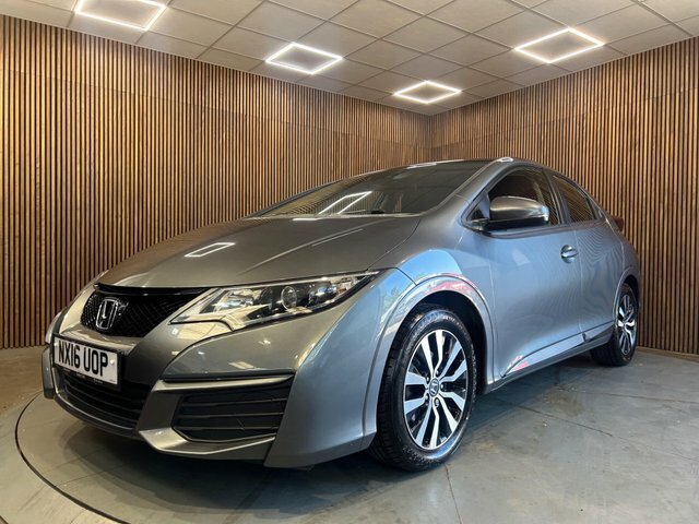 Honda Civic 1.4 I-vtec S Euro 6 Ss Grey #3