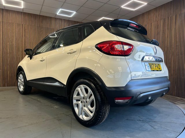 Renault Captur 0.9 Tce Energy Dynamique Nav Euro 6 Ss HV17PVZ White #4