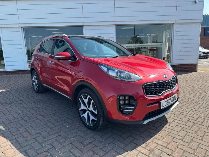 Kia Sportage 1.6T Gdi Gt-line S Dct Awd - 2018 67 Red