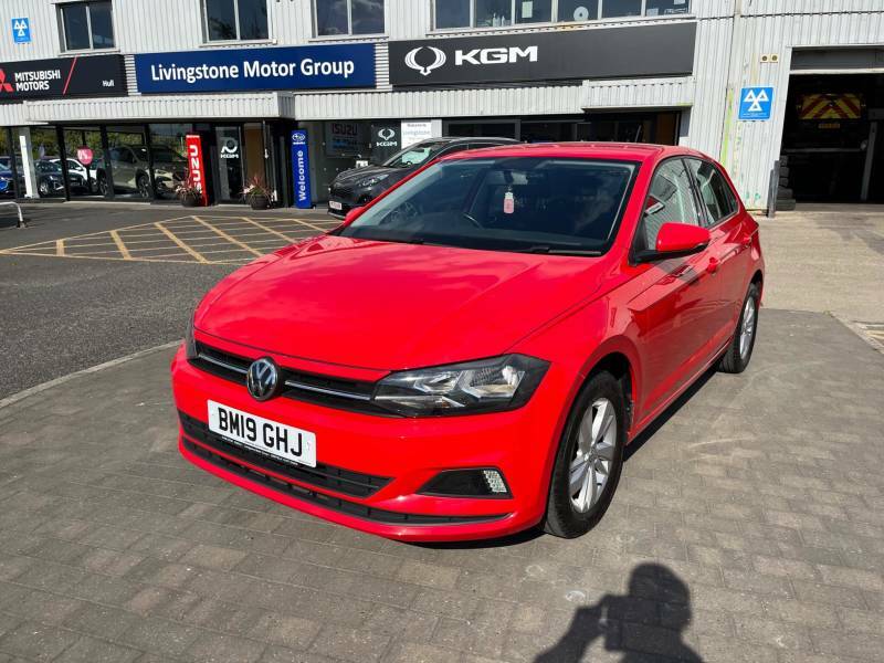 Volkswagen Polo 1.0 Evo 80 Se - 2019 19 BM19GHJ Red #3