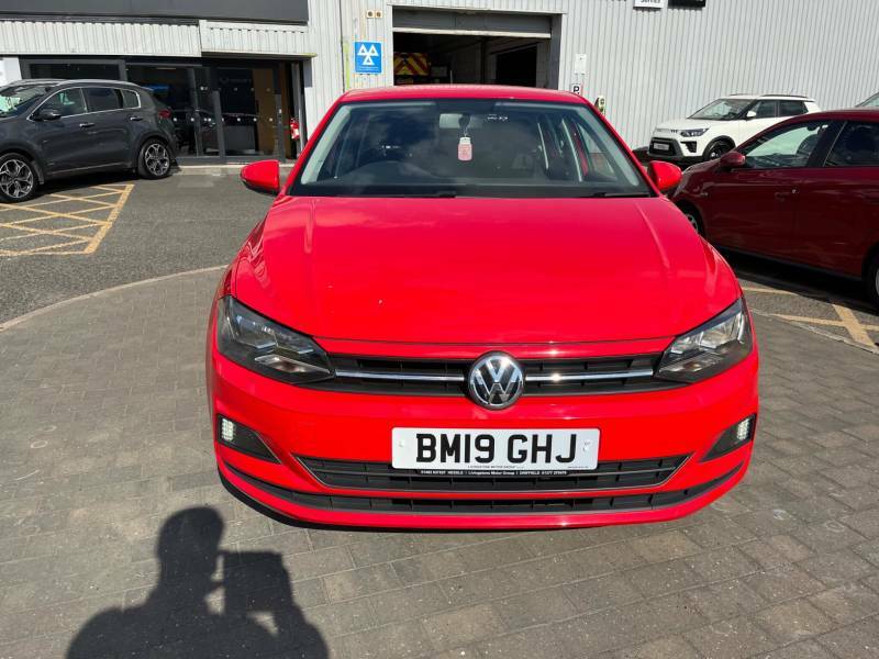 Volkswagen Polo 1.0 Evo 80 Se - 2019 19 BM19GHJ Red #2