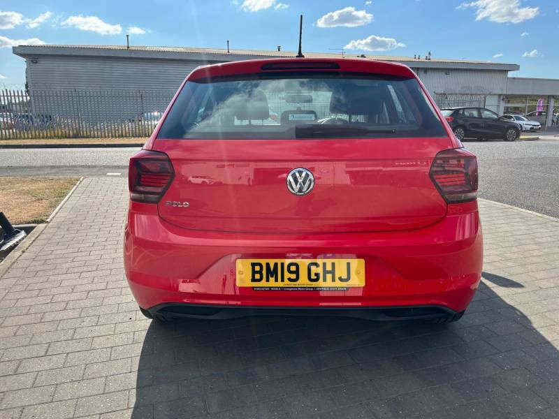 Volkswagen Polo 1.0 Evo 80 Se - 2019 19 BM19GHJ Red #6