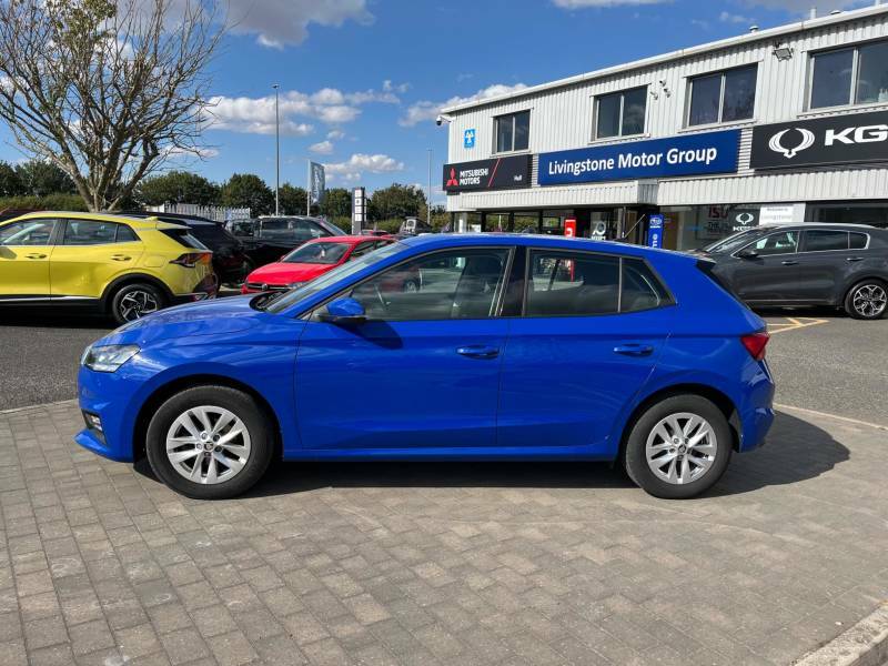 Skoda Fabia 1.0 Tsi 95Ps Se Comfort 5-Dr Hatchback Blue #8