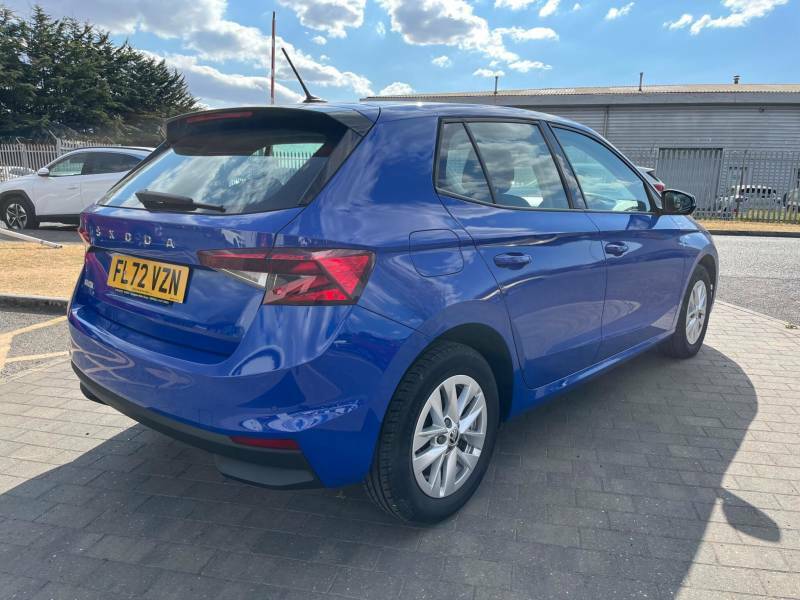 Skoda Fabia 1.0 Tsi 95Ps Se Comfort 5-Dr Hatchback Blue #11