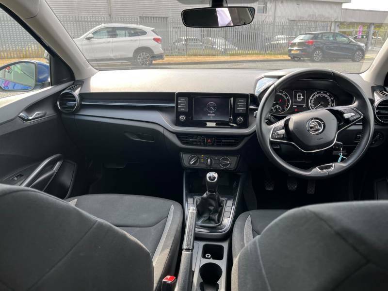 Skoda Fabia 1.0 Tsi 95Ps Se Comfort 5-Dr Hatchback Blue #14
