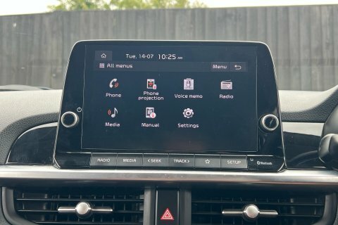 Kia Picanto Hatchback Black #26