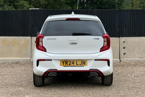 Kia Picanto Hatchback Black #8