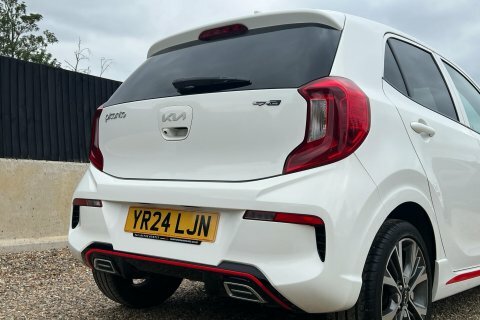 Kia Picanto Hatchback Black #10