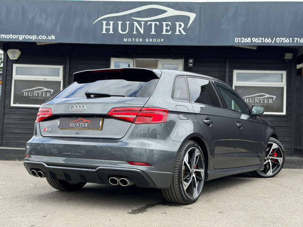 Audi S3 Sportback Tfsi Black Edition Quattro 4Wd Grey #5