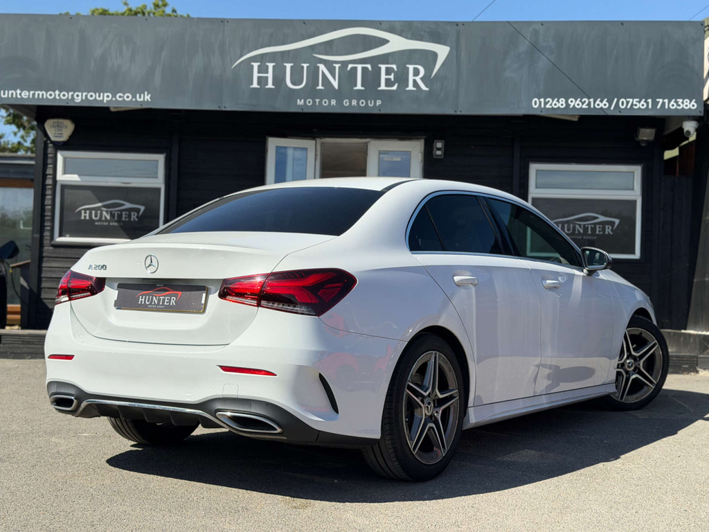 Mercedes-Benz A Class Amg Line White #4