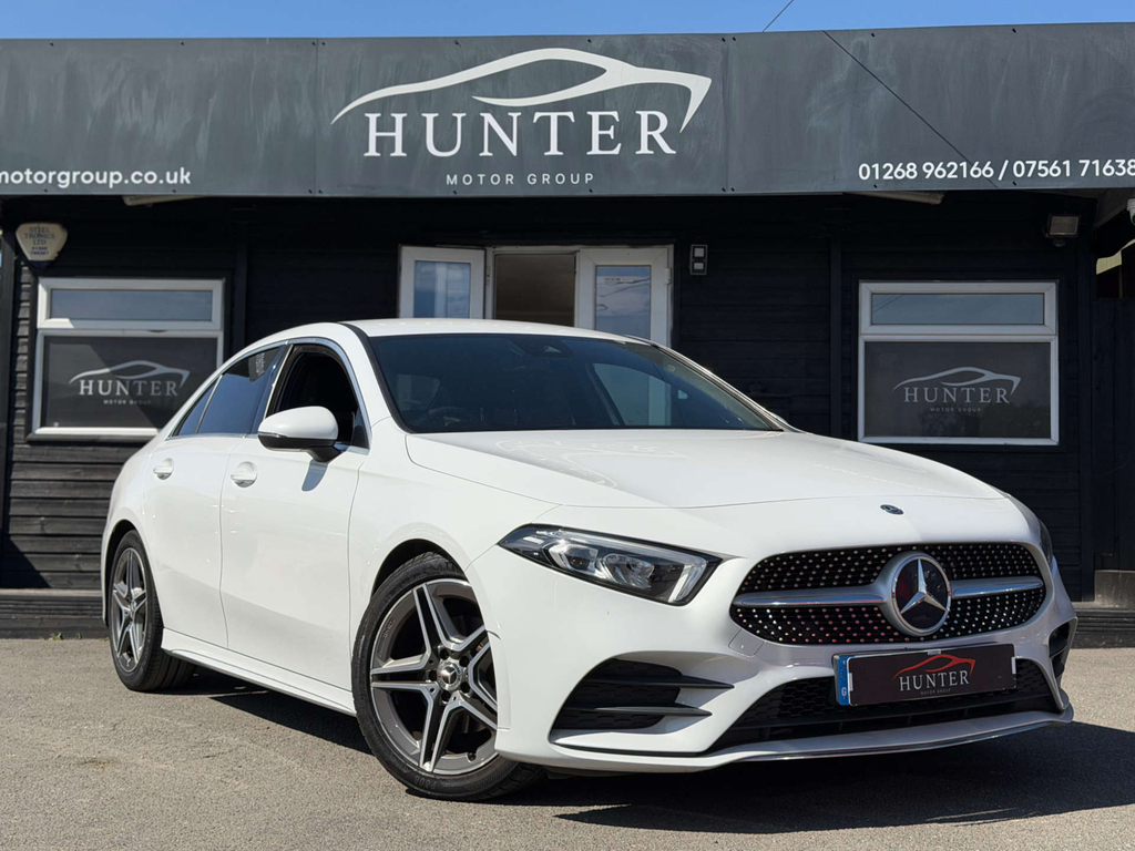 Mercedes-Benz A Class Amg Line White #3