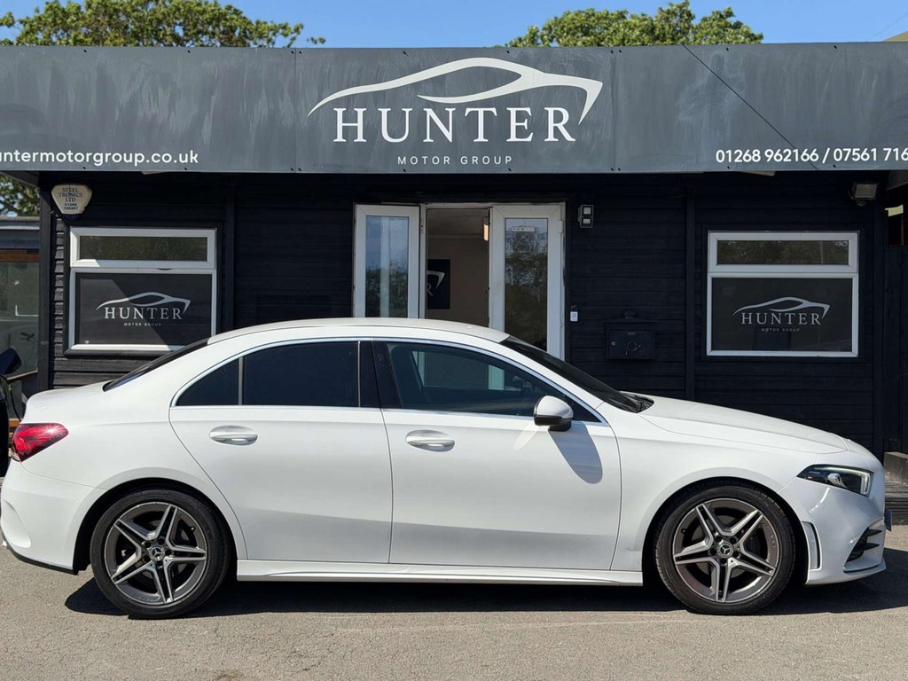 Mercedes-Benz A Class Amg Line White #5