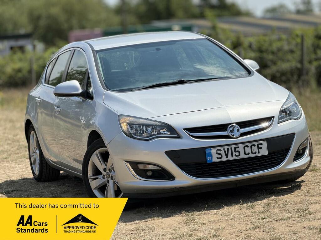 Vauxhall Astra 1.6I Sri Euro 6 Silver
