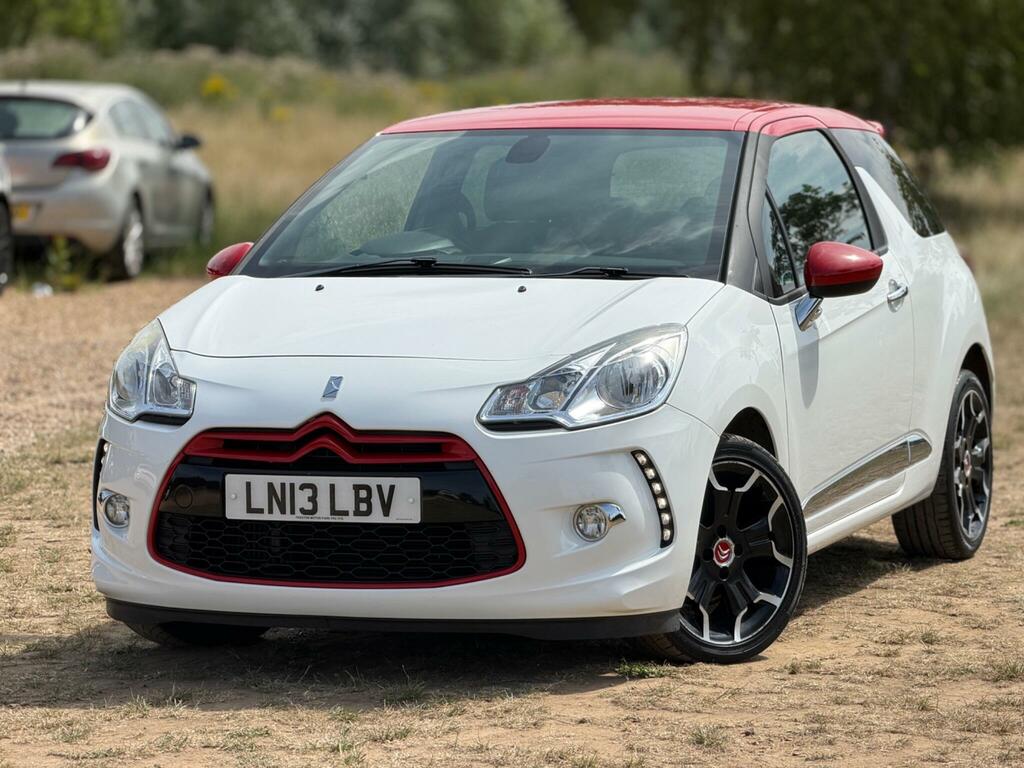 Citroen DS3 1.6 Thp Dsport Red Euro 5 White #2