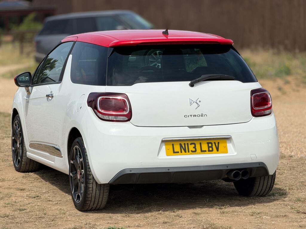 Citroen DS3 1.6 Thp Dsport Red Euro 5 White #3