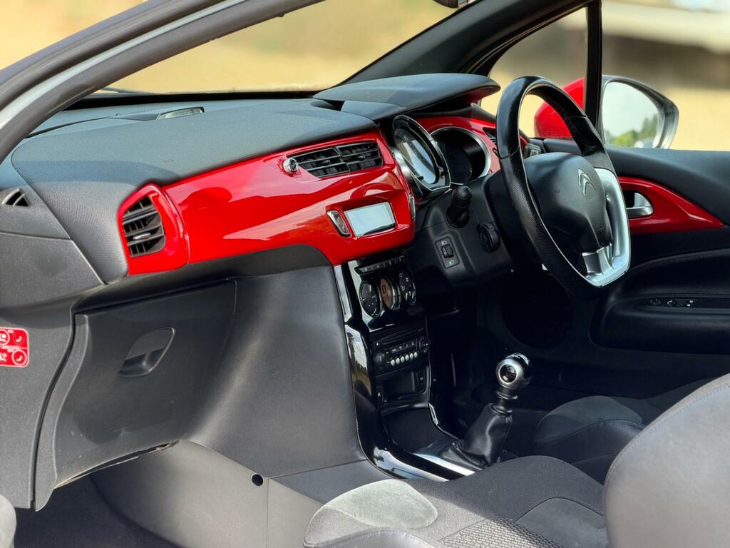 Citroen DS3 1.6 Thp Dsport Red Hatchback Eur Black #11