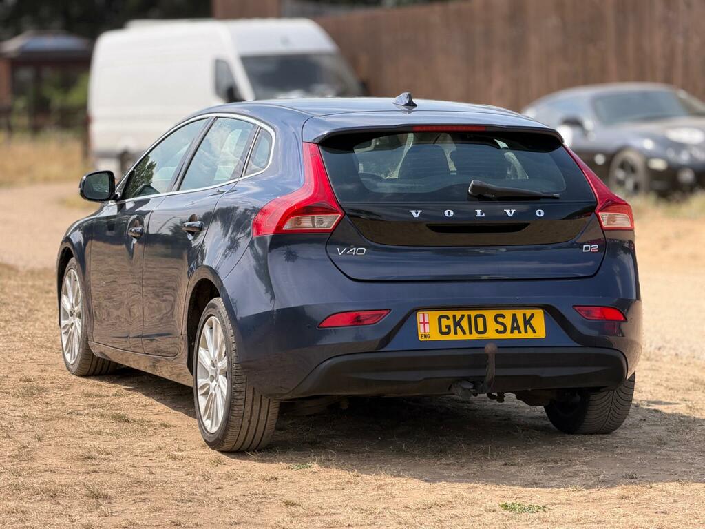 Volvo V40 1.6 D2 Se Lux Nav Powershift Euro 5 Ss Blue #4