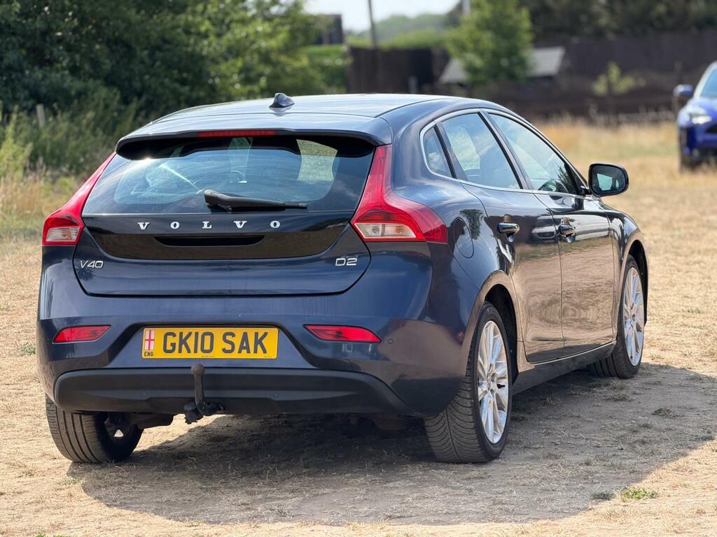 Volvo V40 1.6 D2 Se Lux Nav Powershift Euro 5 Ss Blue #5