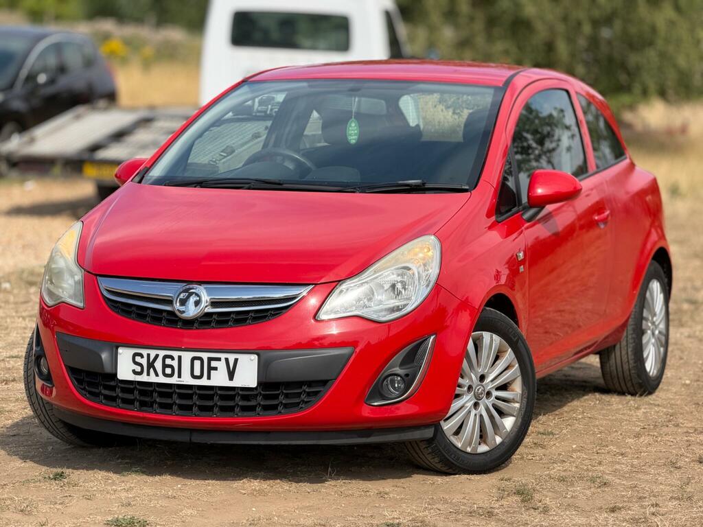 Vauxhall Corsa 1.2 16V Excite Euro 5 Red #3