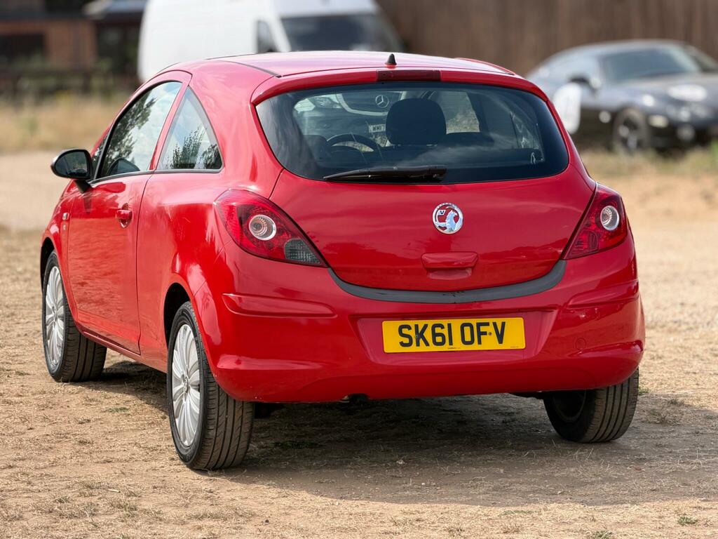 Vauxhall Corsa 1.2 16V Excite Euro 5 Red #4