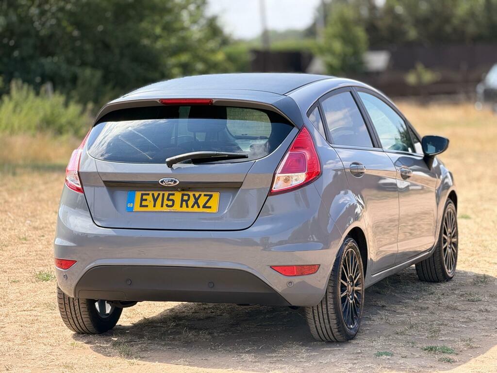 Ford Fiesta 1.5 Tdci Titanium Euro 5 EY15RXZ Grey #5
