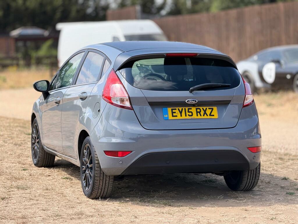 Ford Fiesta 1.5 Tdci Titanium Euro 5 EY15RXZ Grey #4